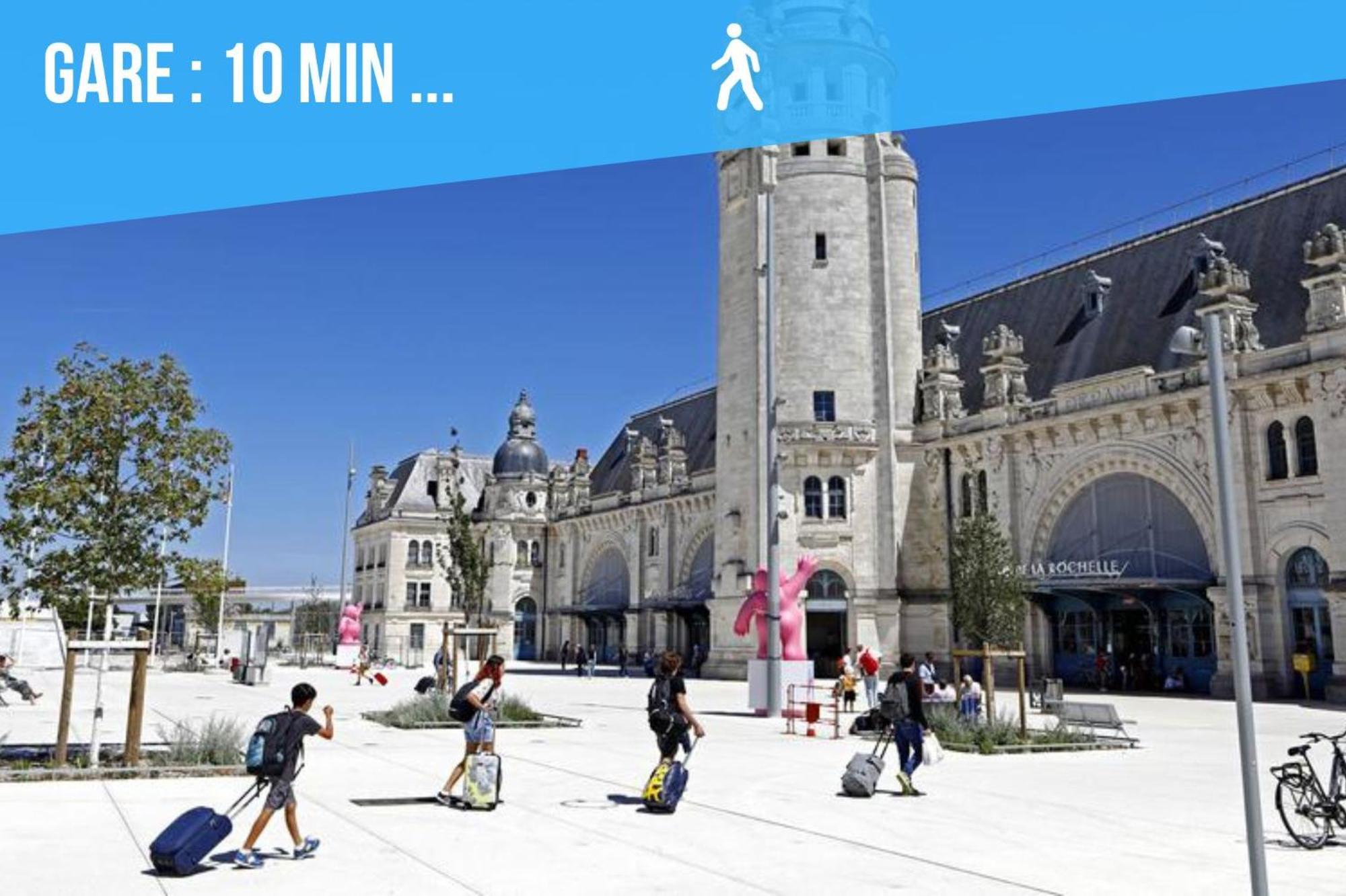 Caporizon-Le Perot-T2 Au Coeur Du Vieux Port 100M Plage La Rochelle  Exteriör bild